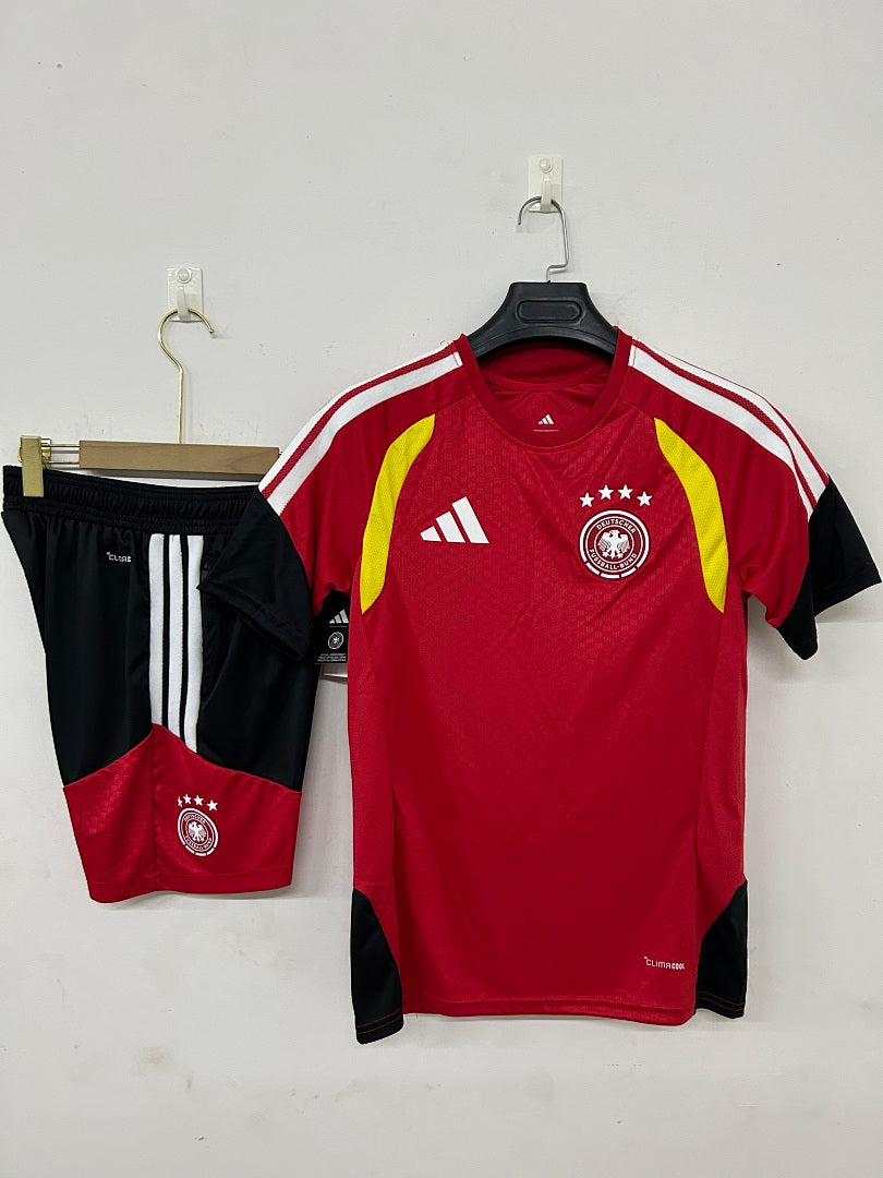 Germany Red Short-Sleeve Training Kit 2026/27