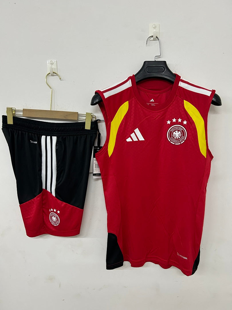 Germany Red Sleeveless Training Kit 2026/27