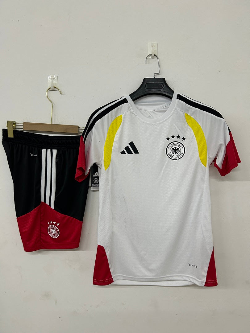 Germany White Short-Sleeve Training Kit 2026/27