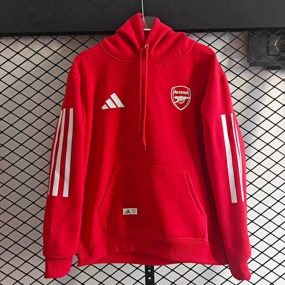 Arsenal 2025/26 Player Version Hoodie - Red