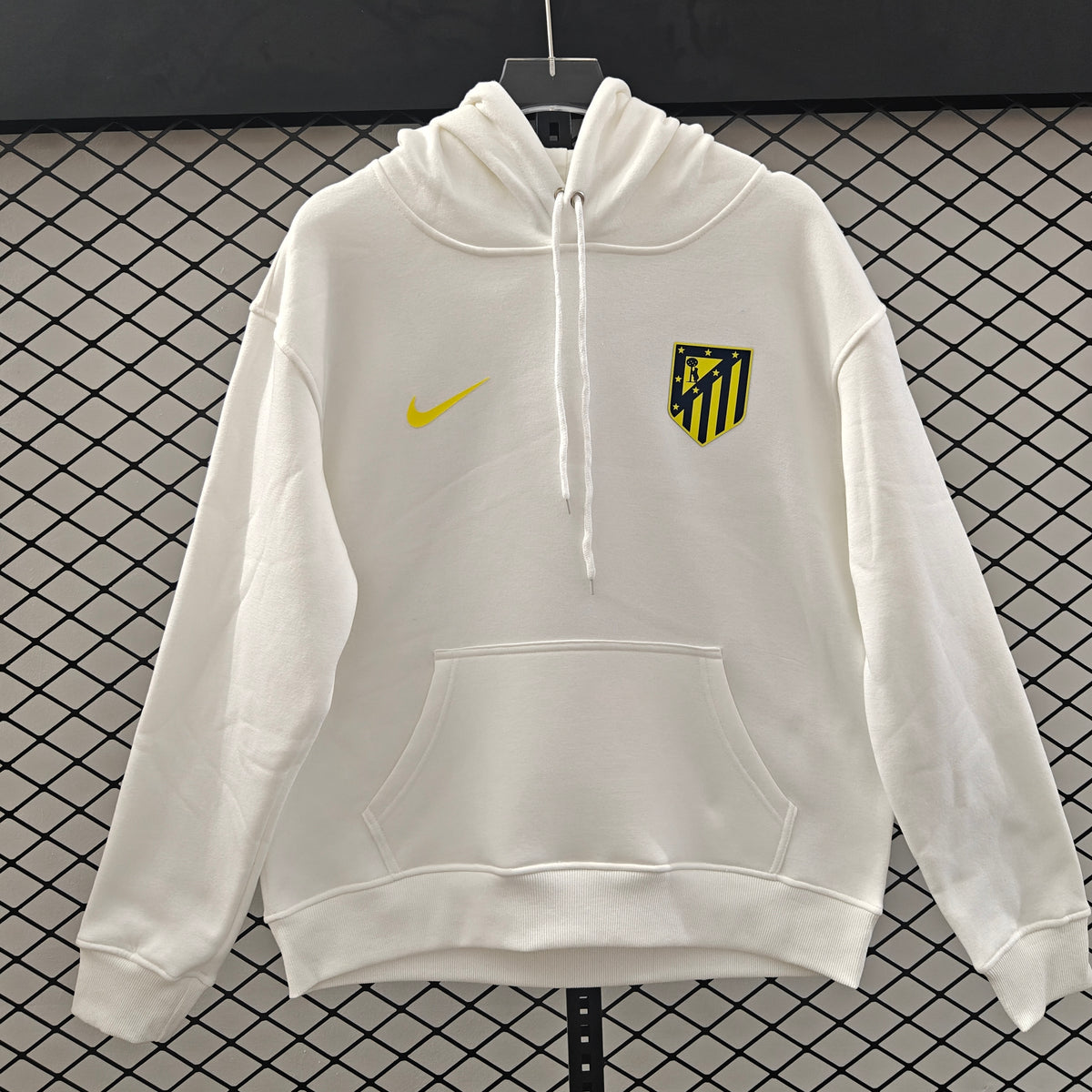 Atletico Madrid 2025/26 Away Player Version Hoodie - White