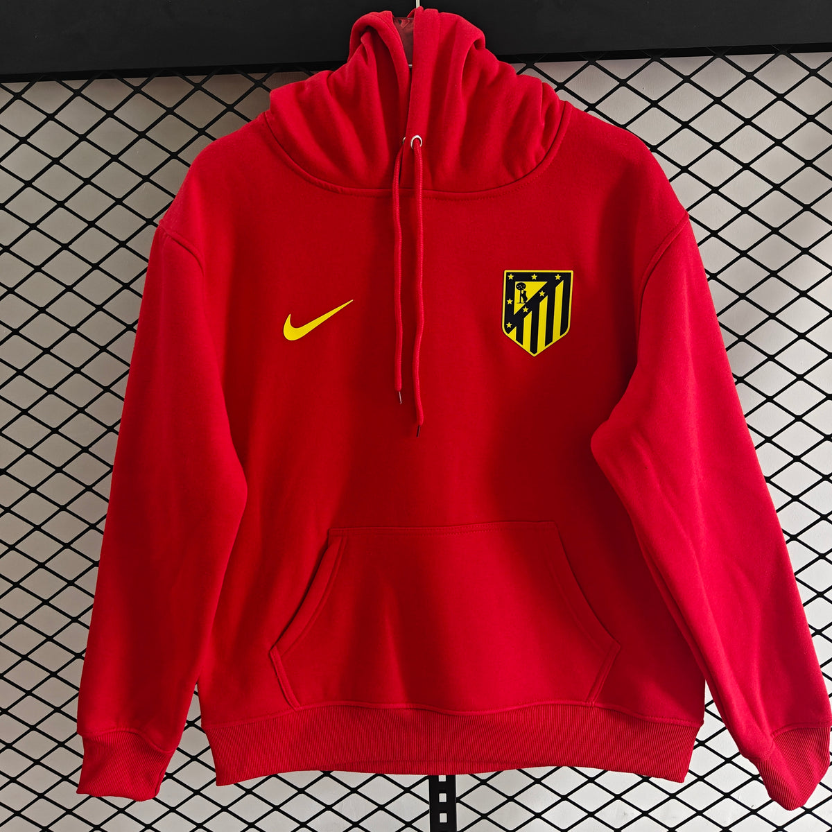 Atletico Madrid 2025/26 Away Player Version Hoodie - Red