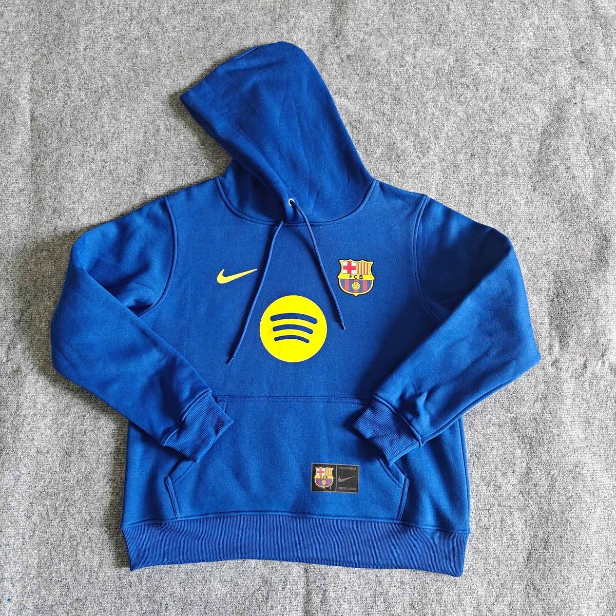 Barcelona 2025/26 Home Player Version Hoodie - Royal Blue