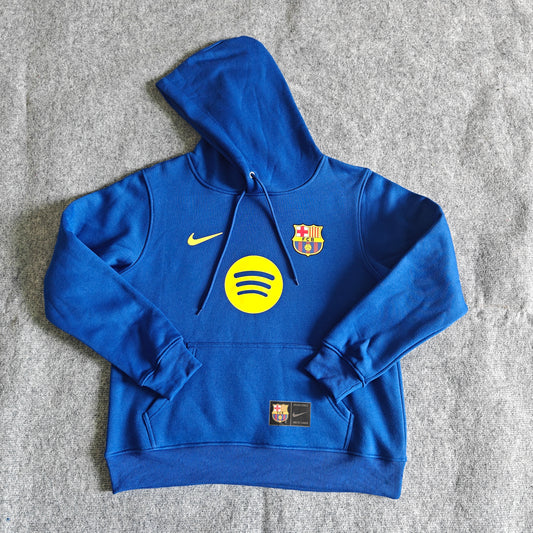 Barcelona 2025/26 Home Player Version Hoodie - Royal Blue