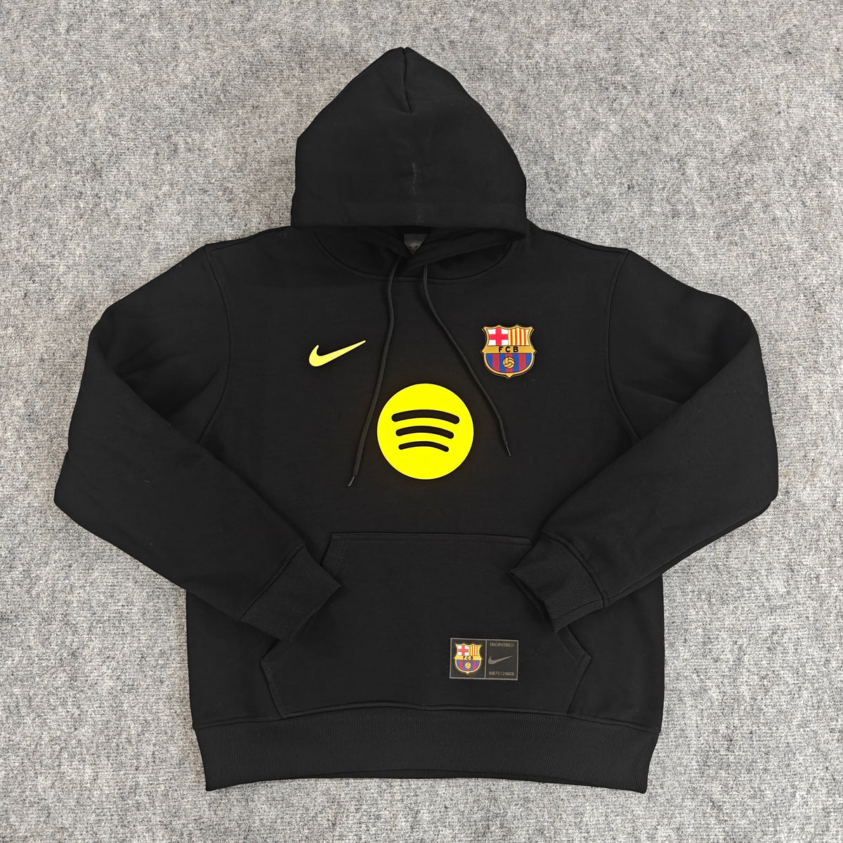 Barcelona 2025/26 Home Player Version Hoodie - Black