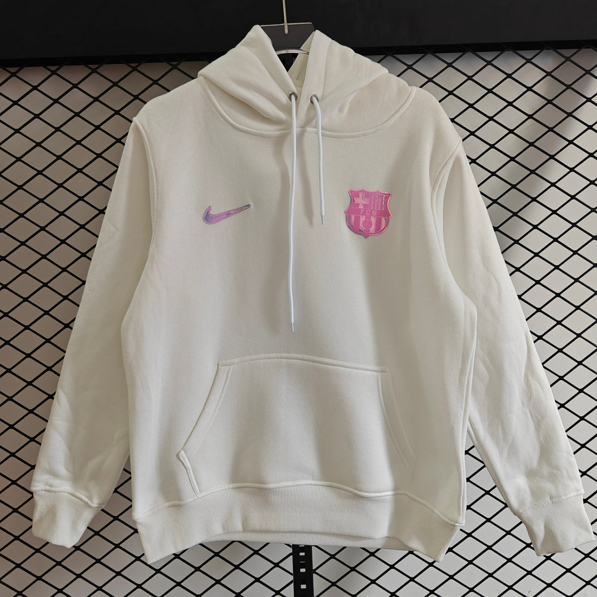 Barcelona 2025/26 Special Edition Player Version Hoodie - White