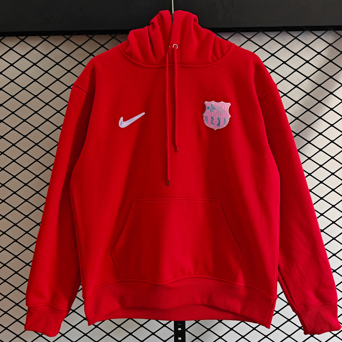 Barcelona 2025/26 Special Edition Player Version Hoodie - Red