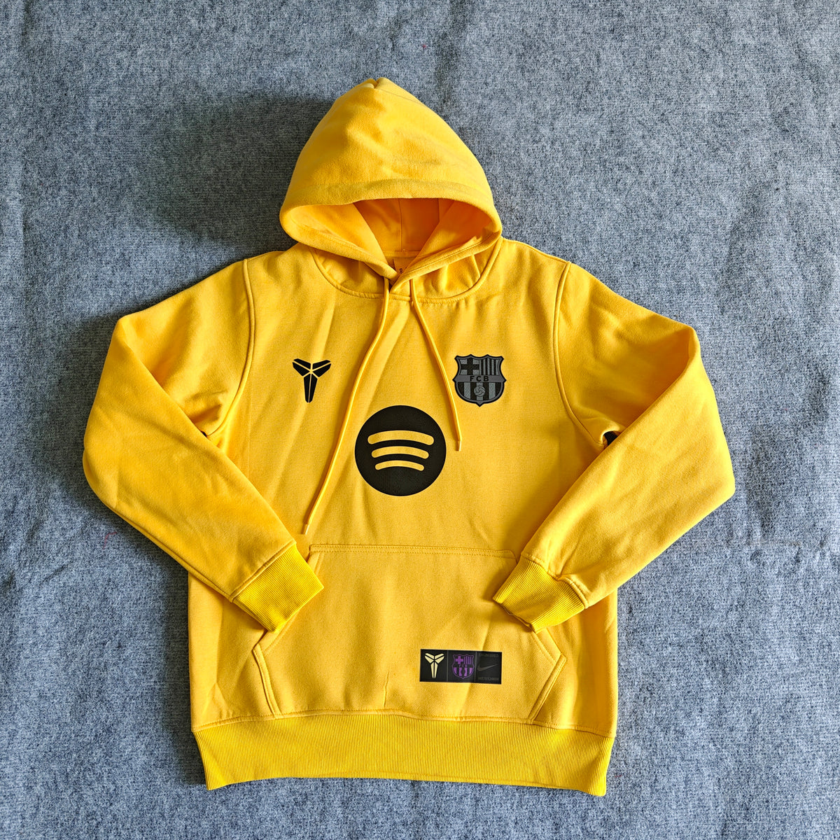 Barcelona 2025/26 Third Player Version Hoodie - Yellow