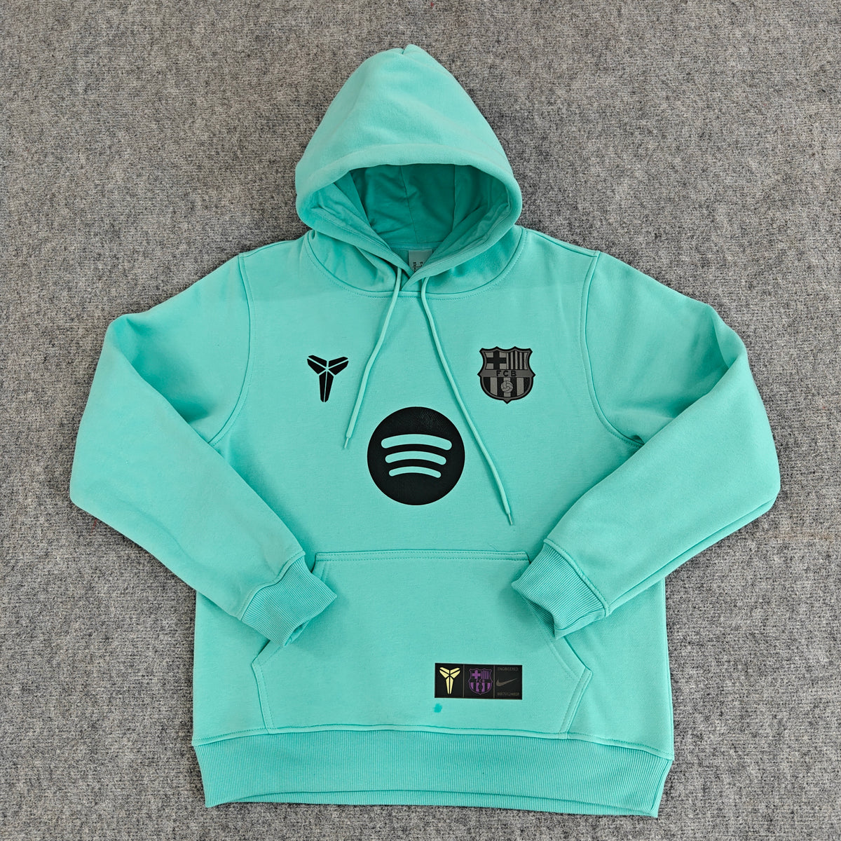 Barcelona 2025/26 Third Player Version Hoodie - Mint