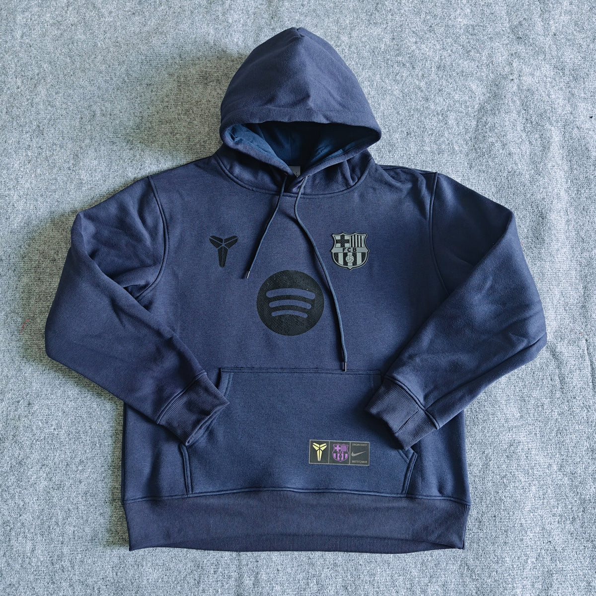Barcelona 2025/26 Third Player Version Hoodie - Navy