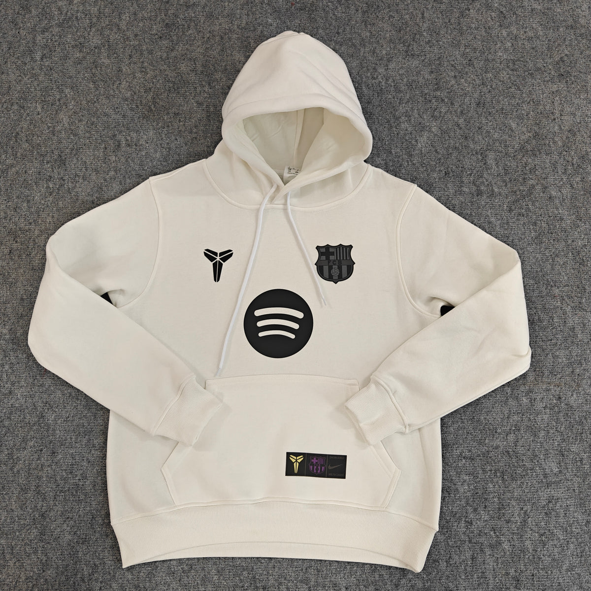 Barcelona 2025/26 Third Player Version Hoodie - White