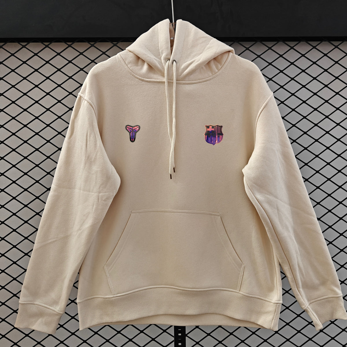 Barcelona 2026/27 Home Hoodie - Cream