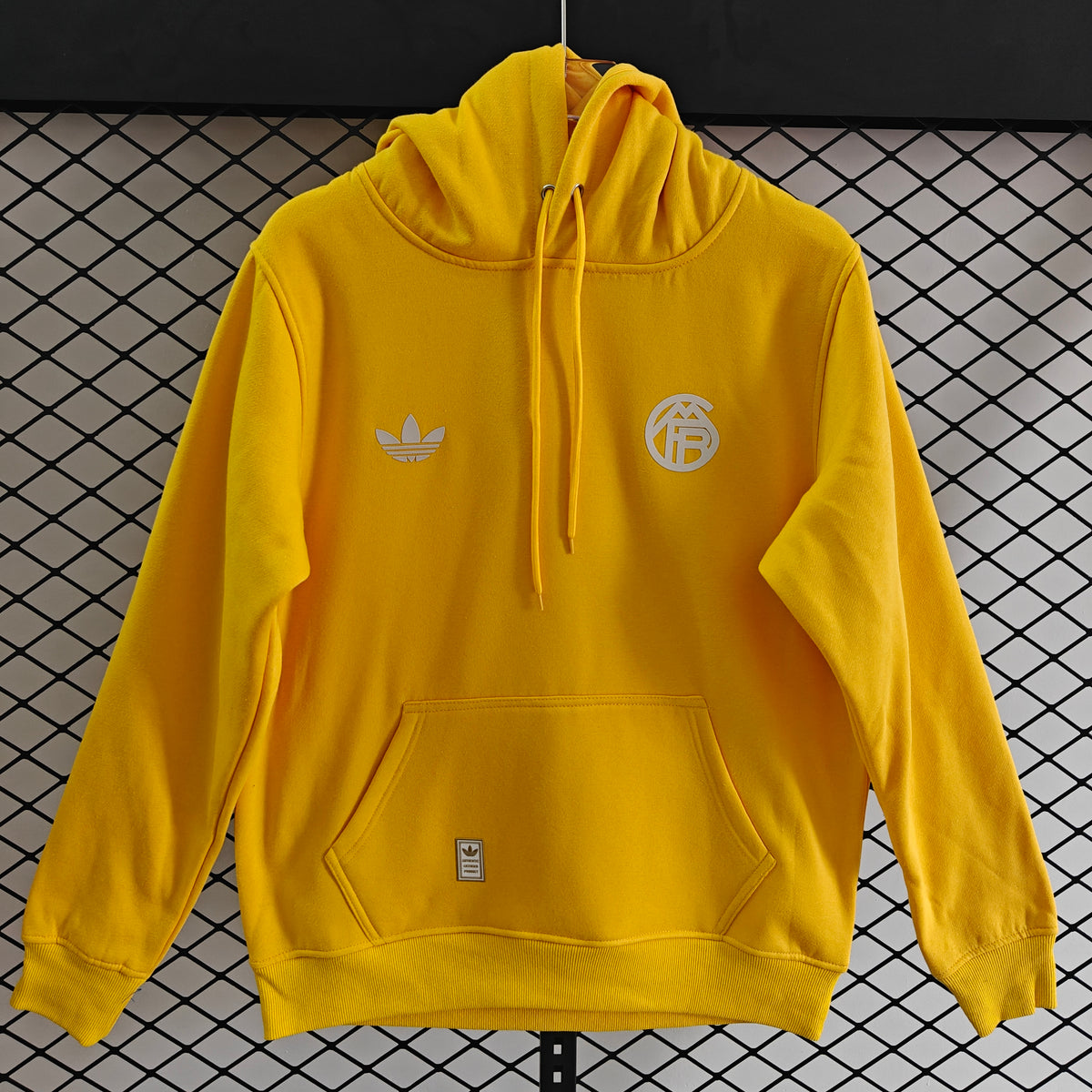 Bayern Munich 2025/26 Away Player Version Hoodie - Yellow