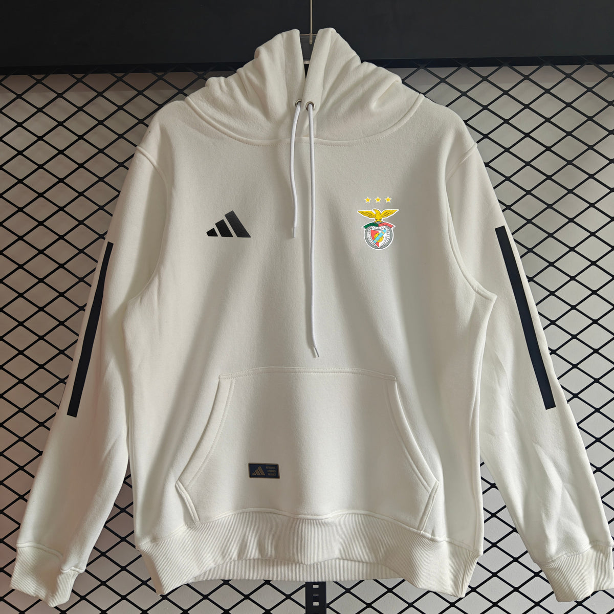 Benfica 2025/26 Home Player Version Hoodie - White