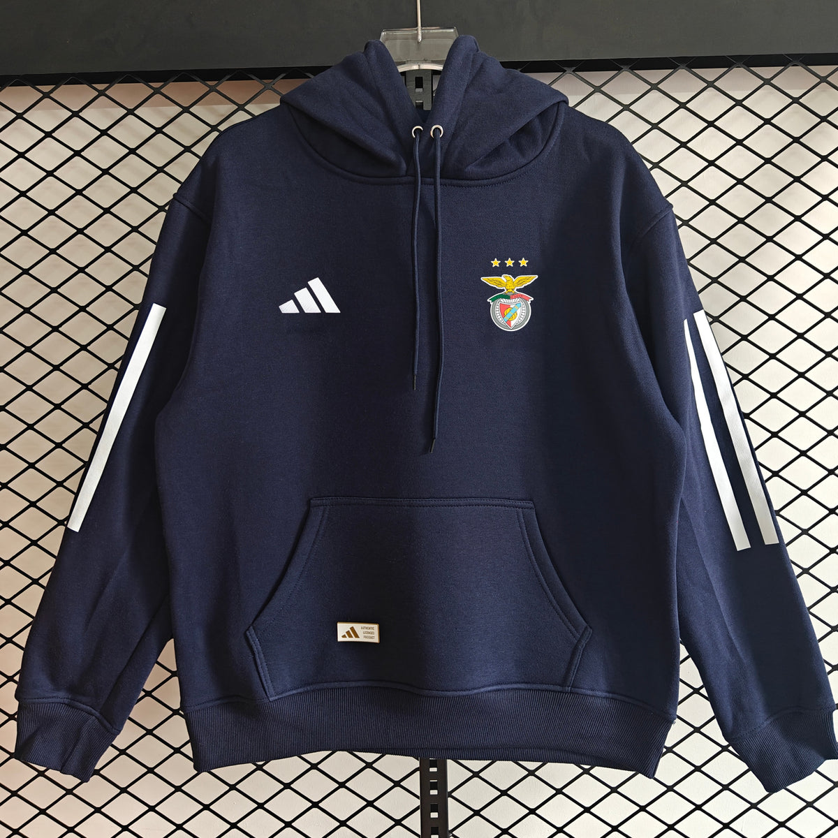 Benfica 2025/26 Home Player Version Hoodie - Navy