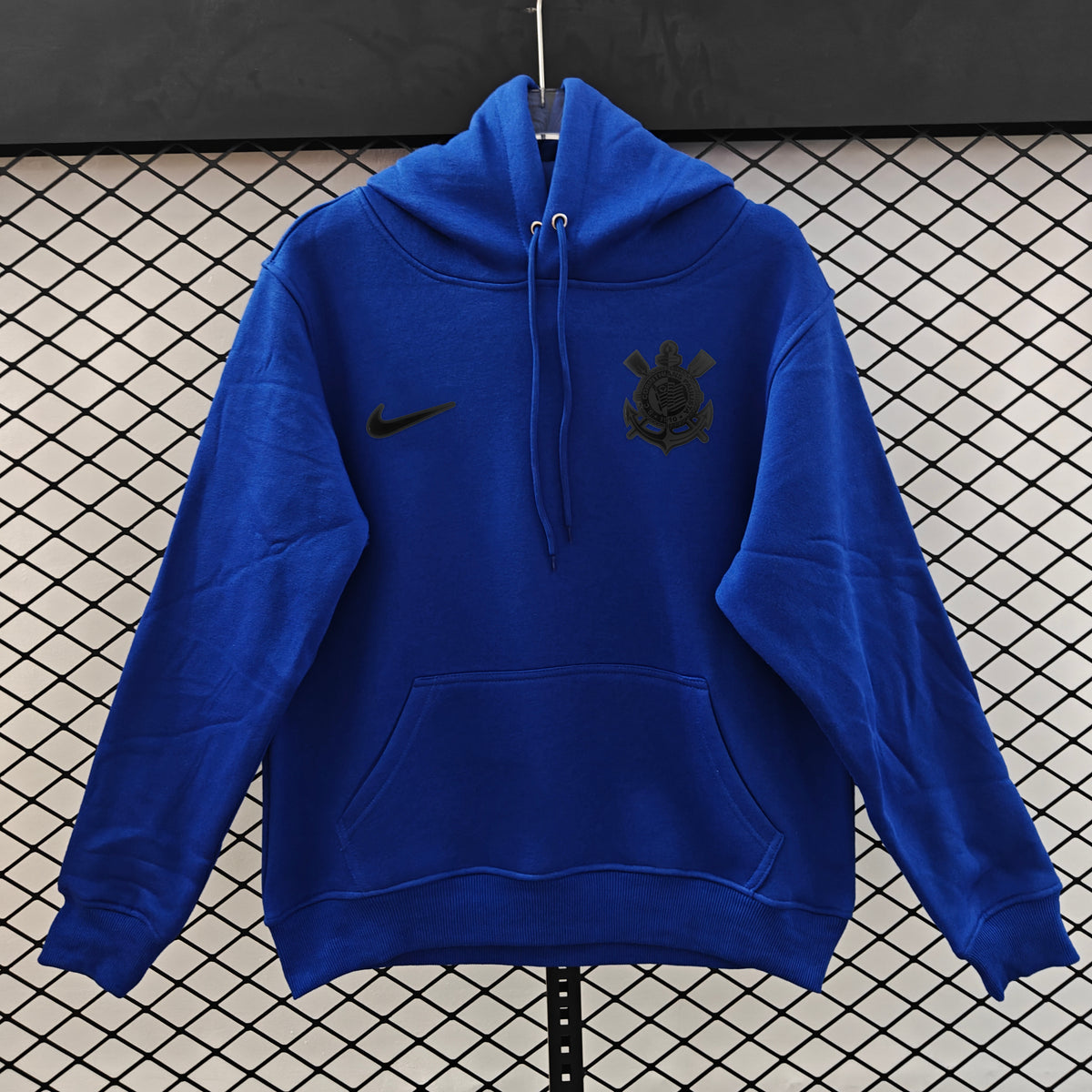 Corinthians 2025 Blackout Player Version Hoodie - Royal Blue