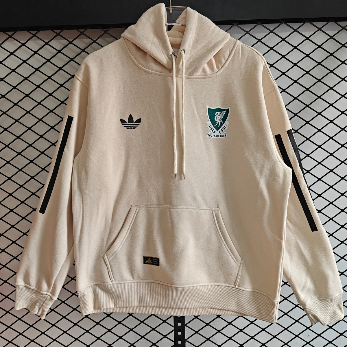 Liverpool 2025/26 Away Player Version Hoodie - Cream