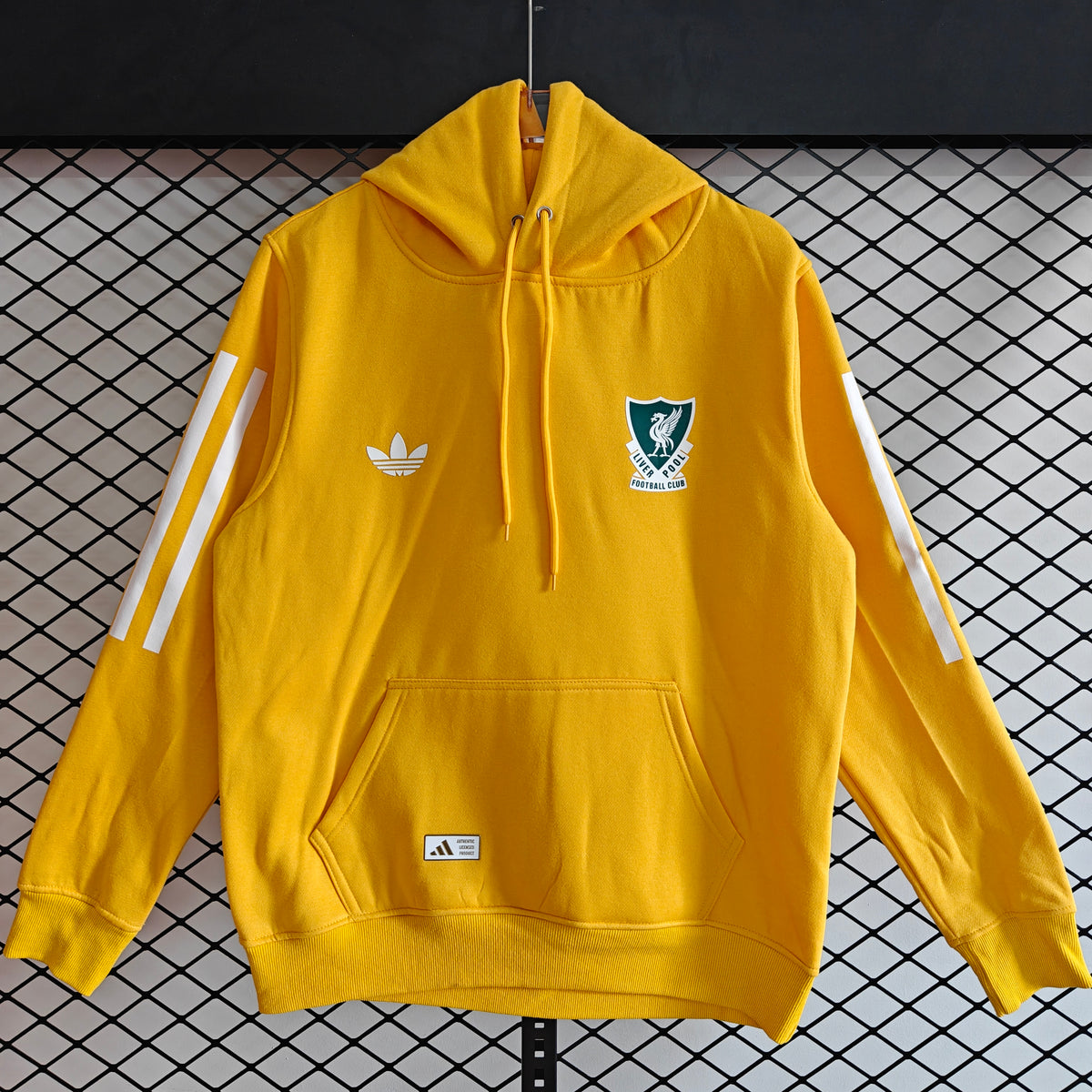 Liverpool 2025/26 Away Player Version Hoodie - Yellow