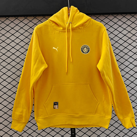 Manchester City 2026/27 Away Hoodie - Yellow