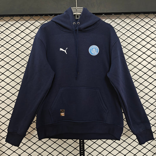 Manchester City 2026/27 Home Hoodie - Navy