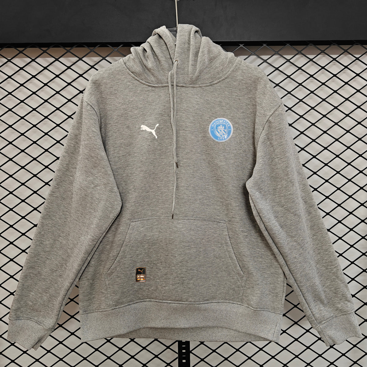 Manchester City 2026/27 Home Hoodie - Heather Gray