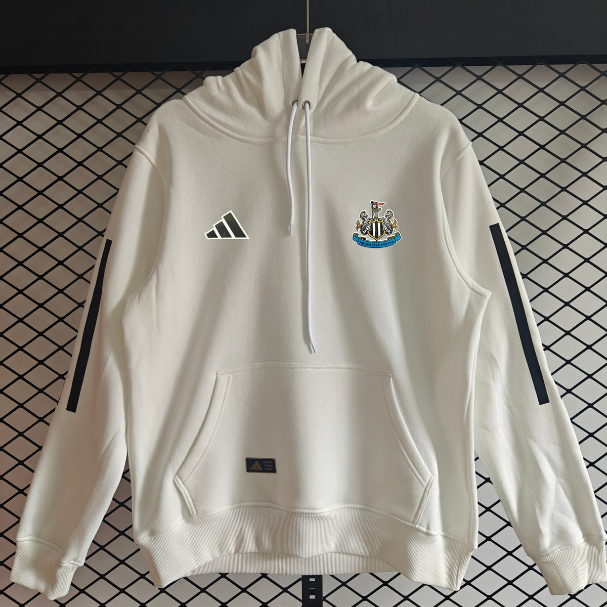 Newcastle United 2025/26 Home Player Version Hoodie - White
