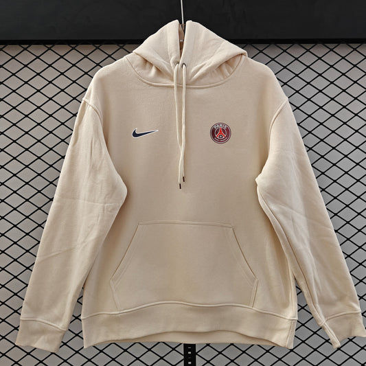 Paris Saint-Germain 2026/27 Away Hoodie - Cream