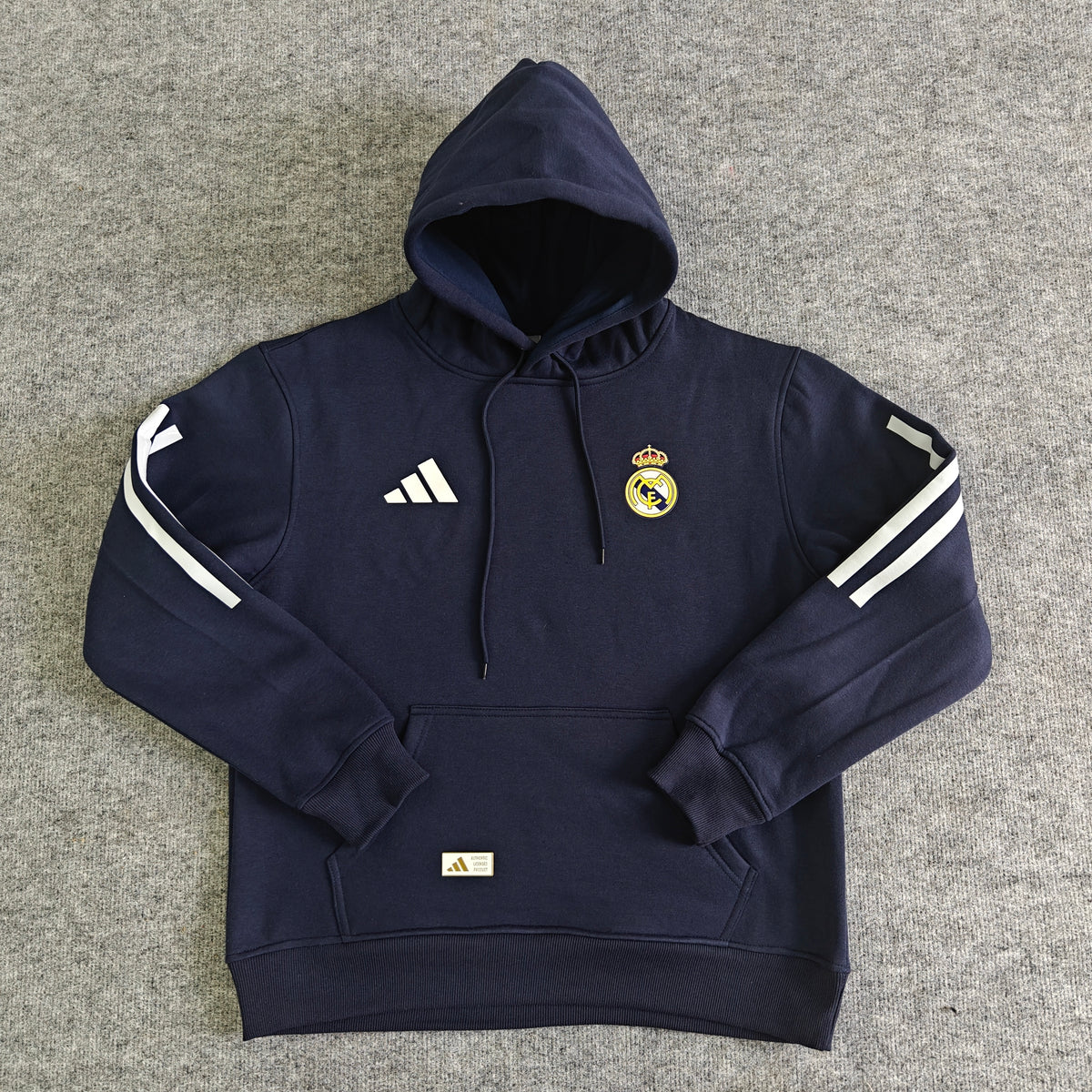 Real Madrid 2025/26 Home Player Version Hoodie - Navy