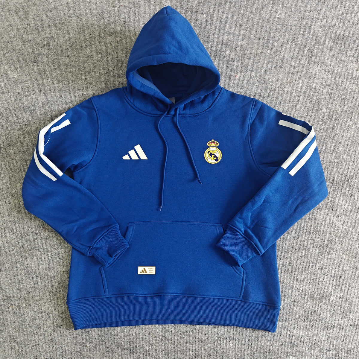 Real Madrid 2025/26 Home Player Version Hoodie - Royal Blue