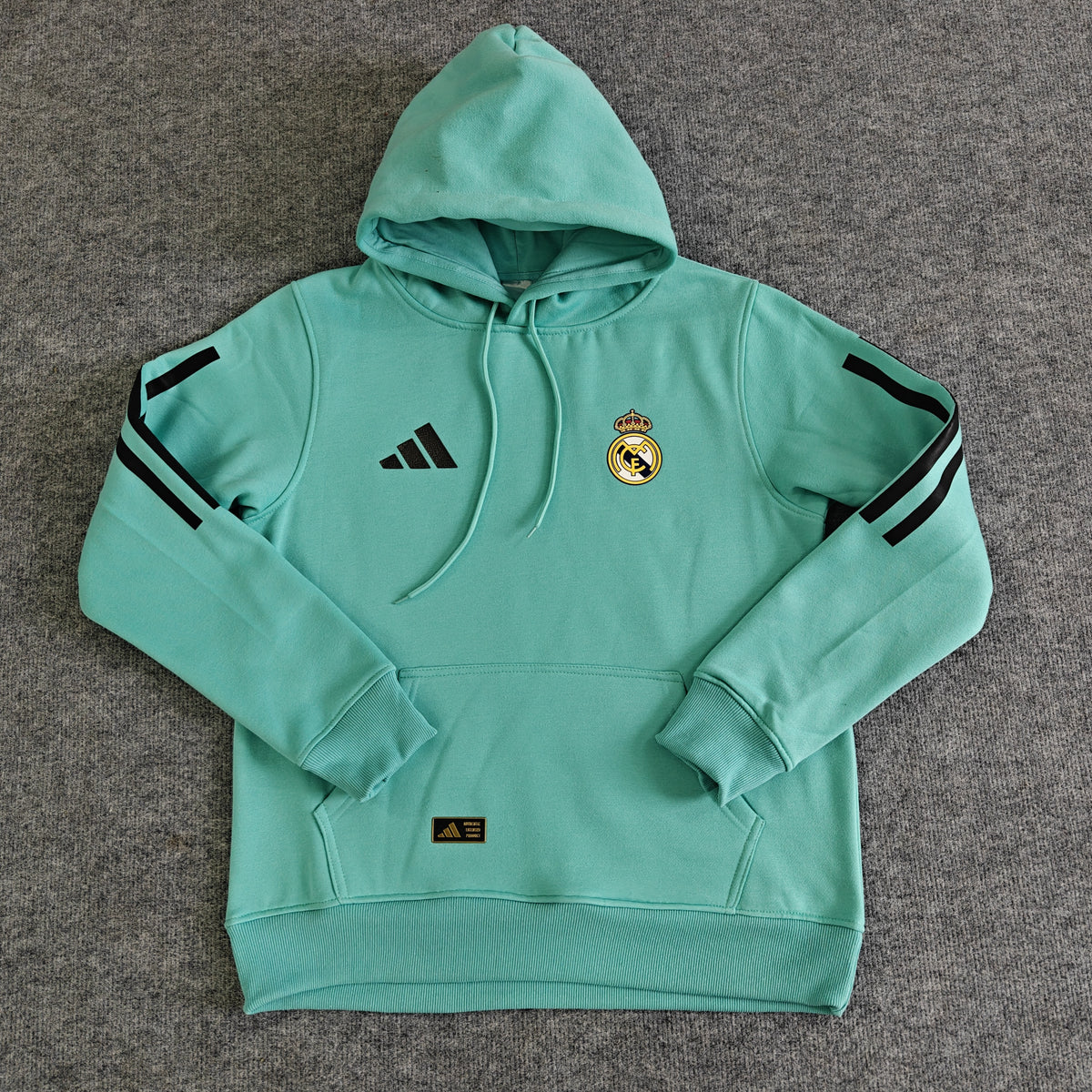 Real Madrid 2025/26 Home Player Version Hoodie - Mint