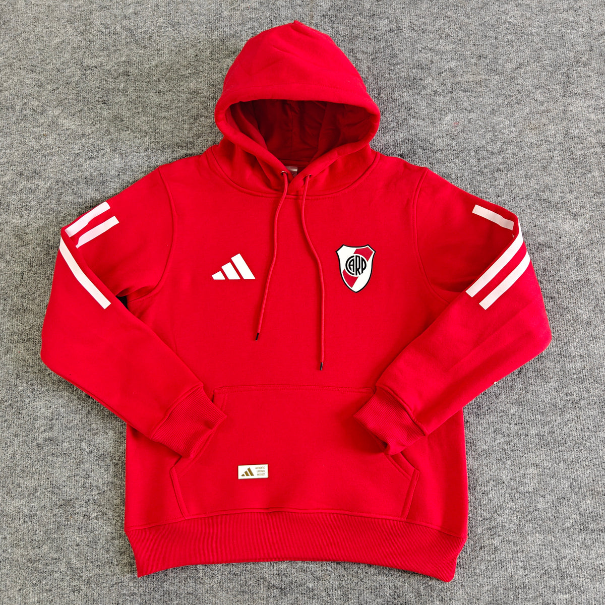 River Plate 2025 Home Player Version Hoodie - Red
