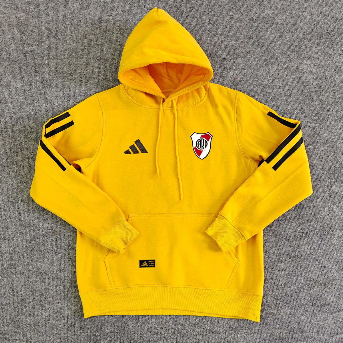 River Plate 2025 Home Player Version Hoodie - Yellow