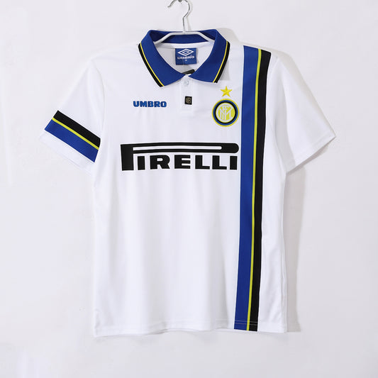 Inter Milan 1997/98 Away Retro Jersey - Front