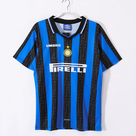 Inter Milan 1997/98 Home Retro Jersey - Front
