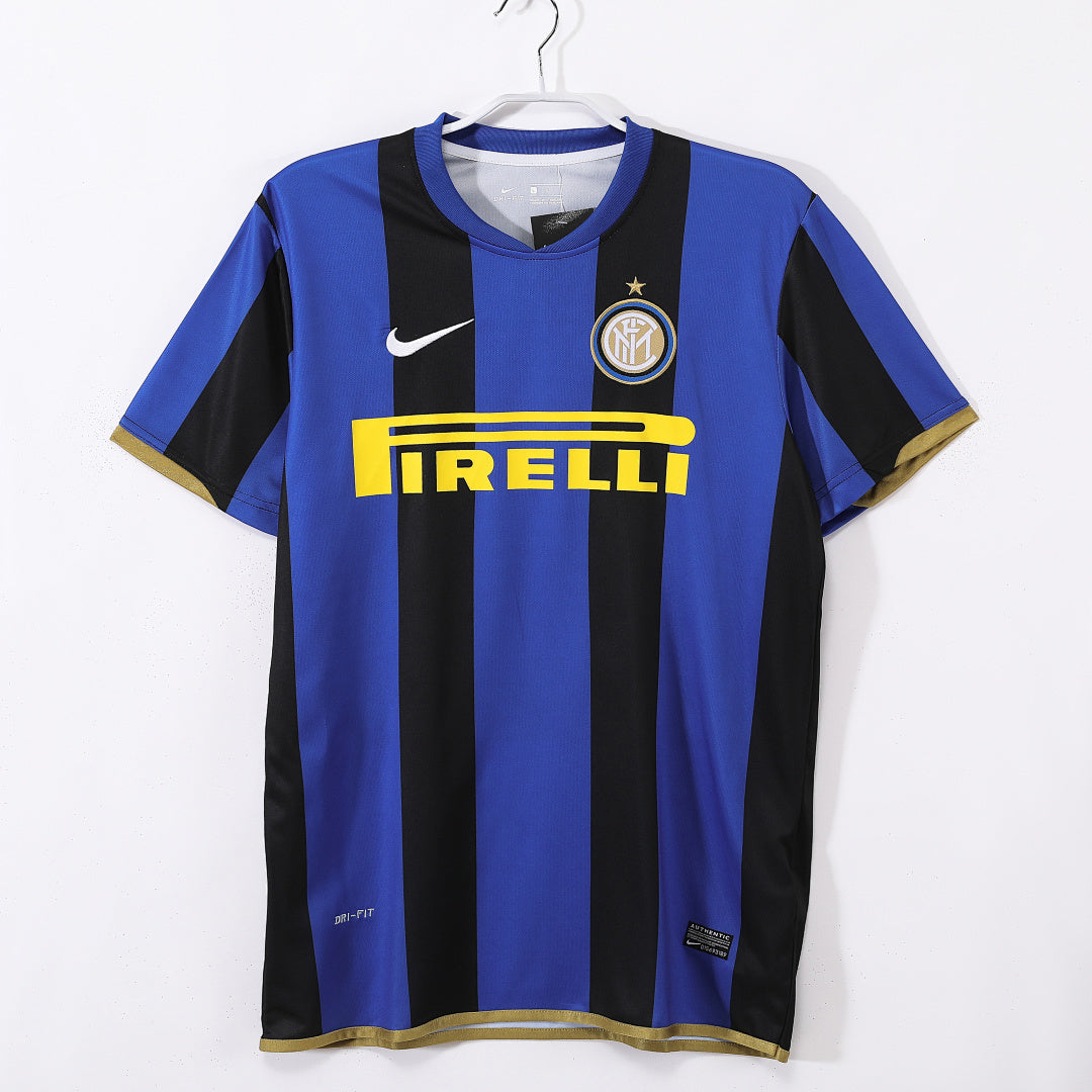 Inter Milan 2008/09 Home Retro Jersey - Front