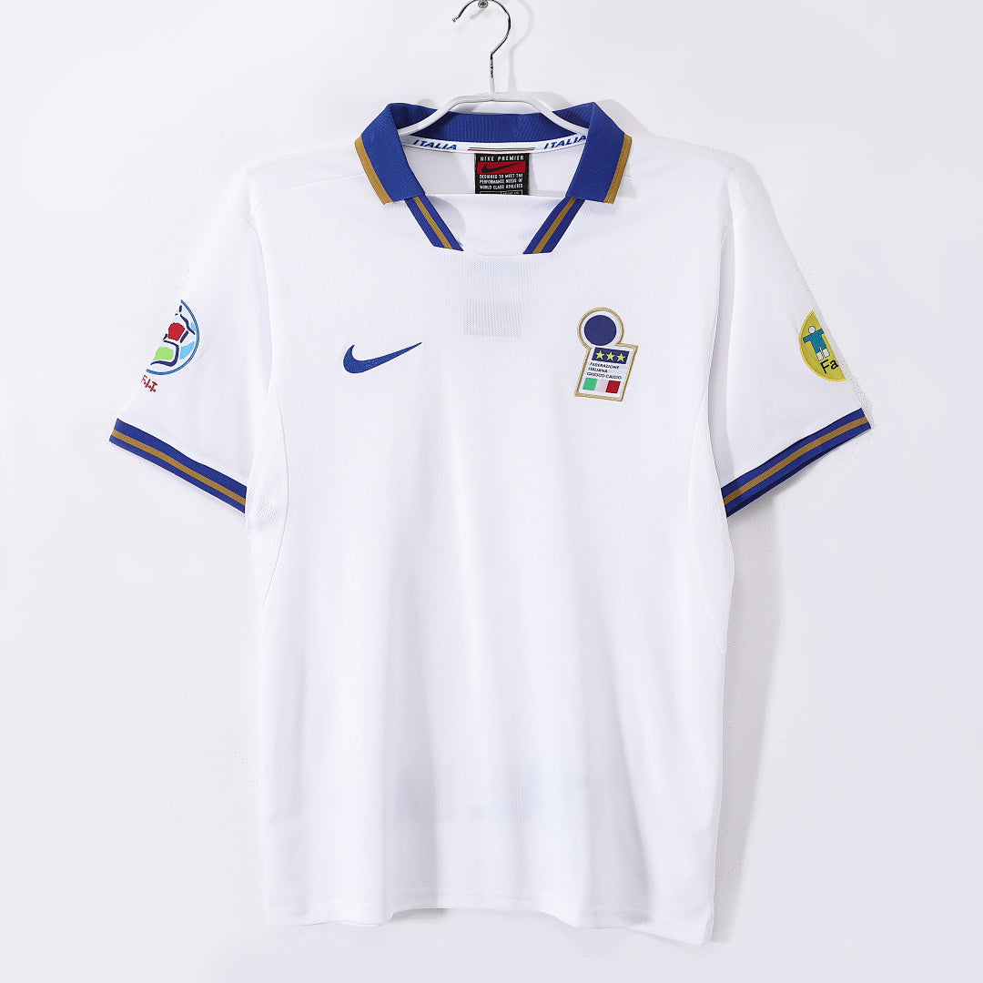 Italy 1996 Away Retro Jersey - Front