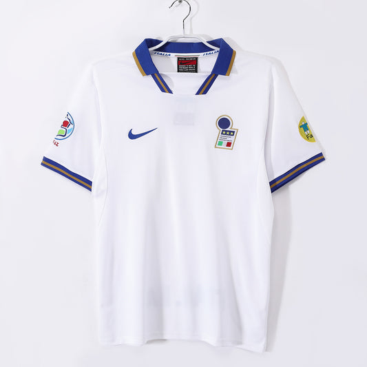 Italy 1996 Away Retro Jersey - Front