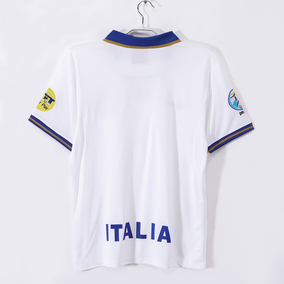 Italy 1996 Away Retro Jersey - Back