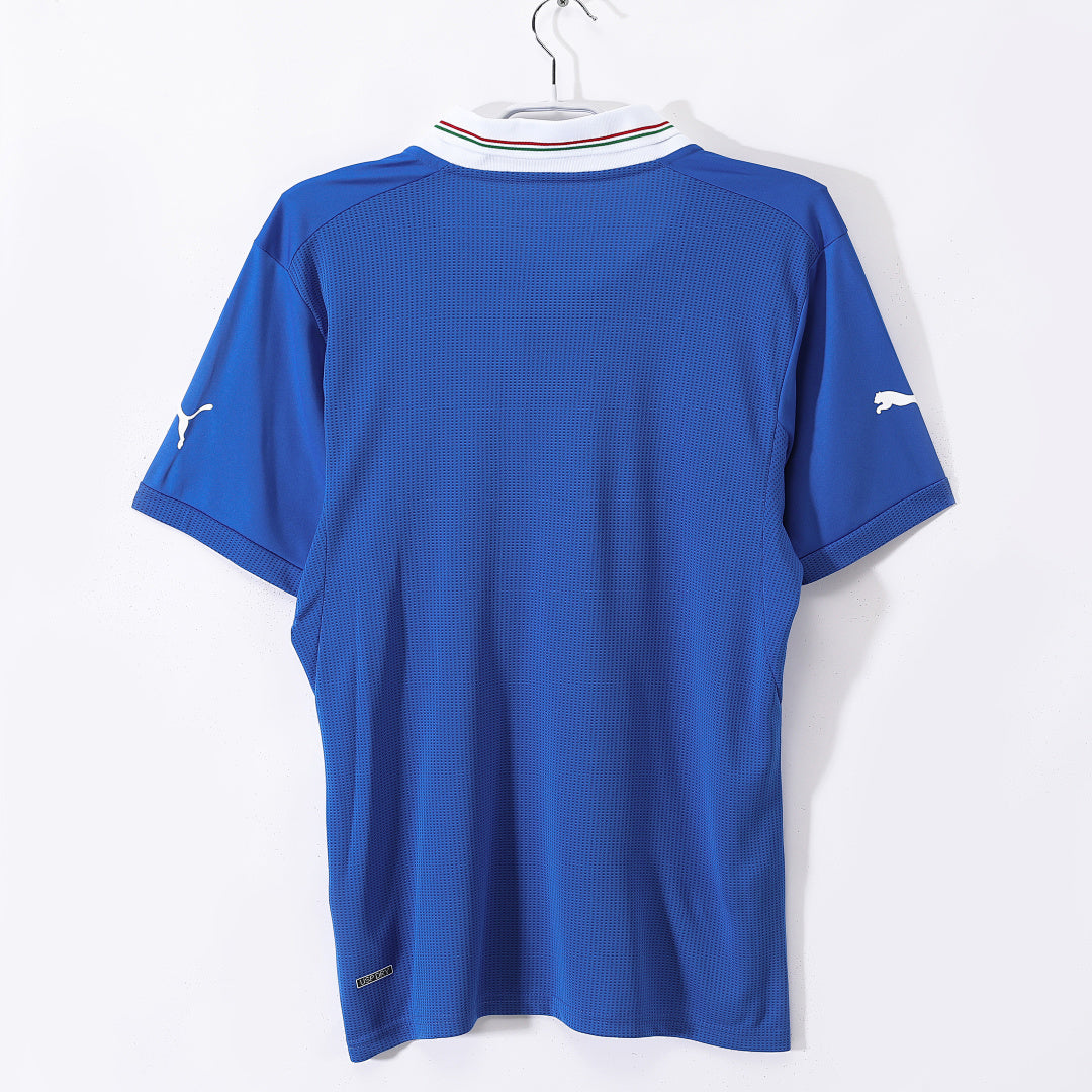 Italy 2012 Home Retro Jersey - Back