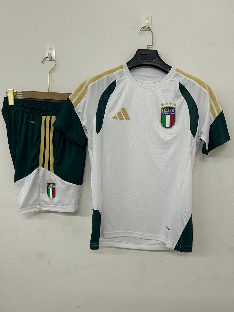 Italy White Short-Sleeve Training Kit 2026/27