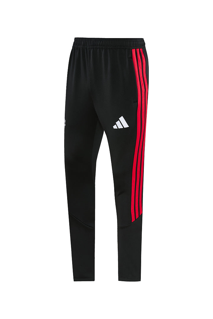 2026/27 Manchester United Design 02 Full-Zip Training Suit - Red/Black - pants front