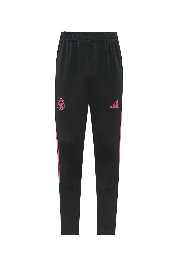 2026/27 Real Madrid Design 02 Full-Zip Training Suit - Cream/Pink - pants front