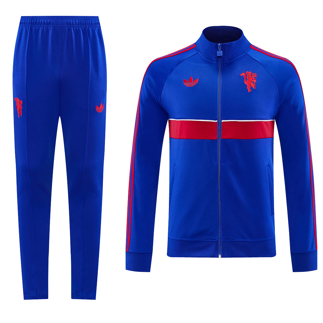 2026/27 Liverpool Design 08 Full-Zip Training Suit - Royal Blue/Red - full set front