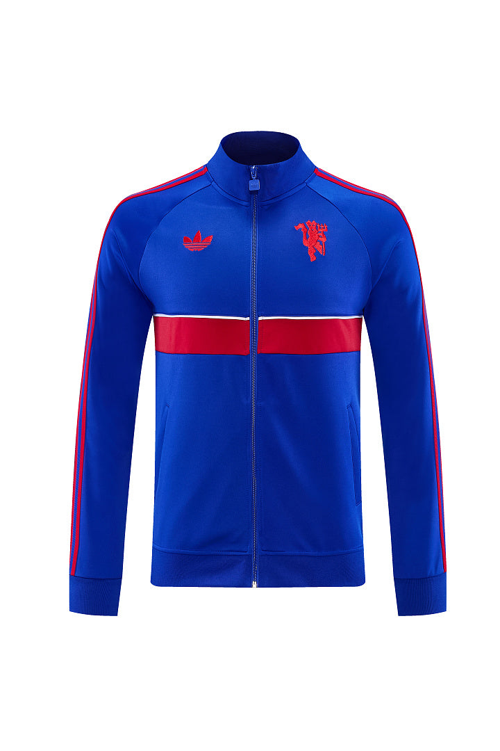 2026/27 Liverpool Design 08 Full-Zip Training Suit - Royal Blue/Red - top front