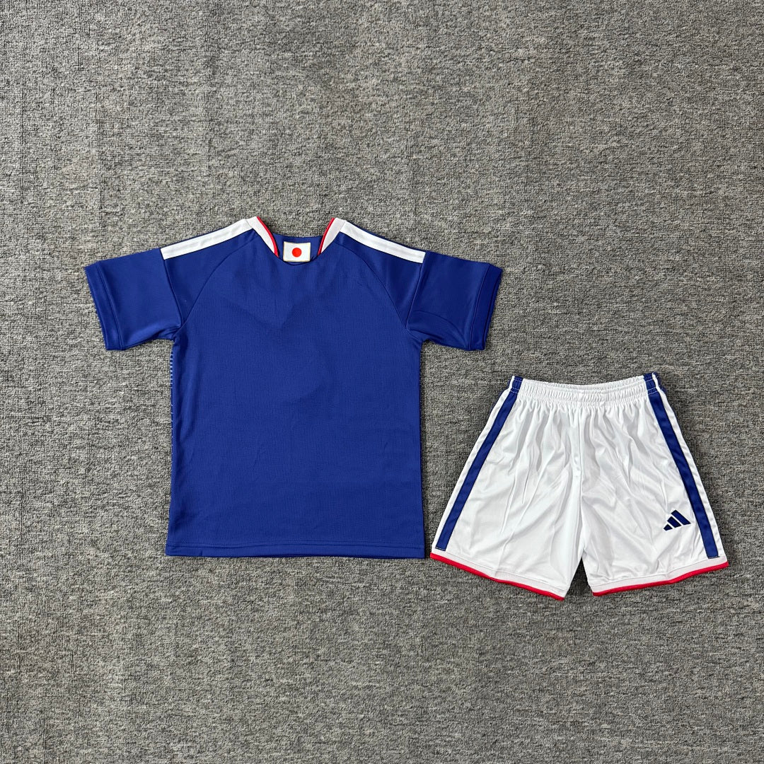 Japan 2026 Home Kids Football Kit - Back