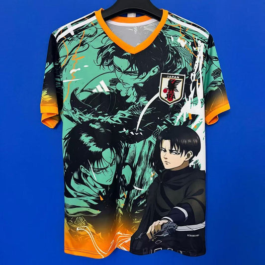 Japan Attack on Titan Levi Special Jersey