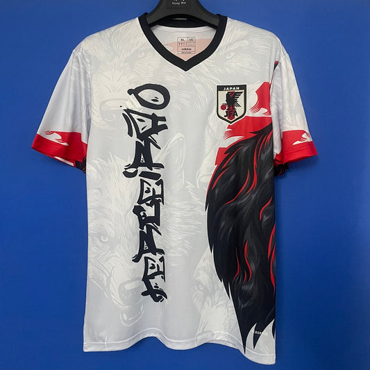 Japan Black Wolf Calligraphy Special Jersey