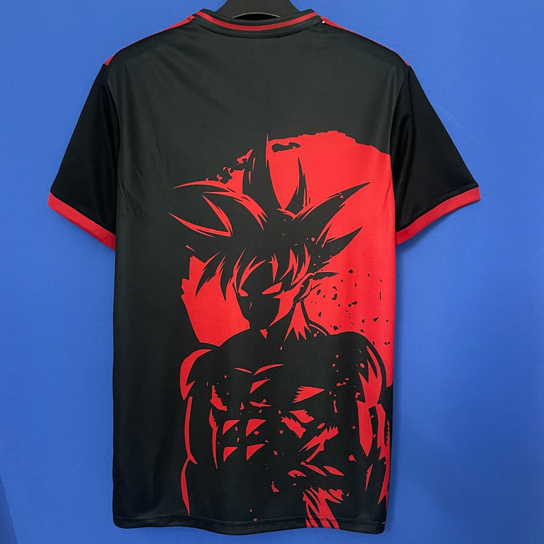 Japan Dragon Ball Red Saiyan Silhouette Special Jersey - view 2