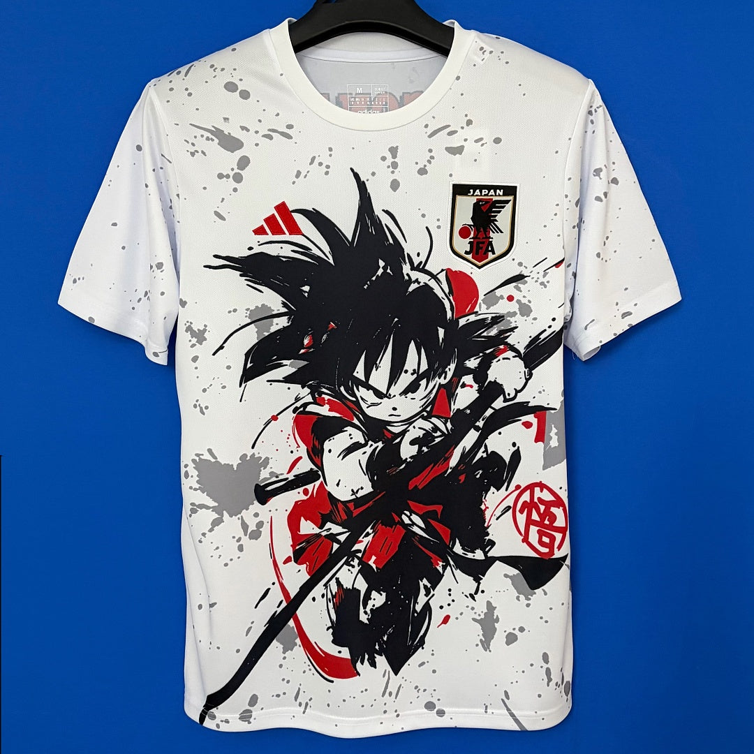 Japan Goku Dragon Ball Ink Art Special Jersey