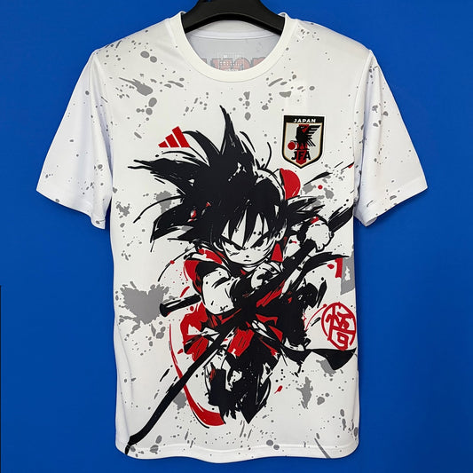 Japan Goku Dragon Ball Ink Art Special Jersey